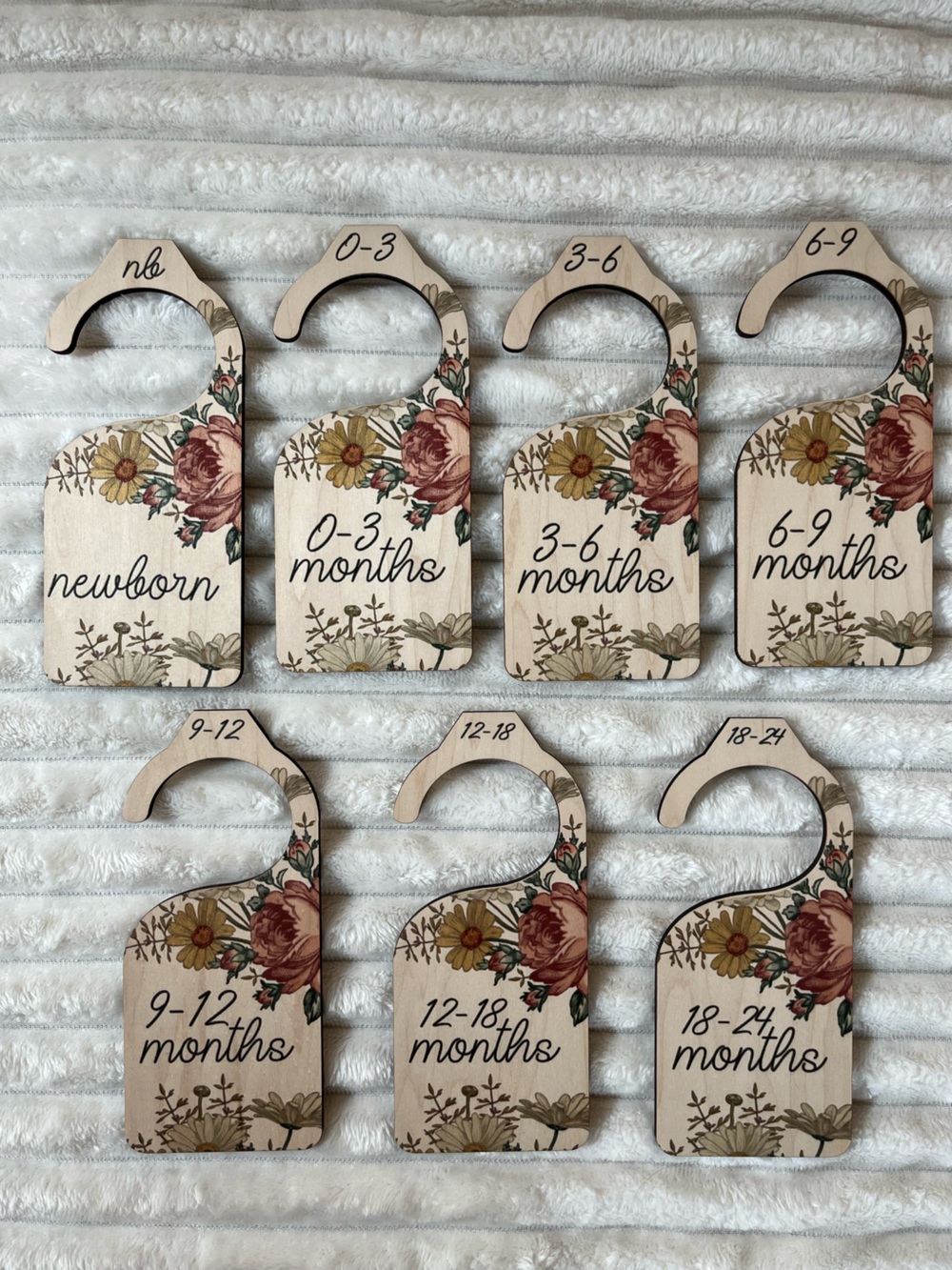 Custom Closet Dividers for 0- 24 months